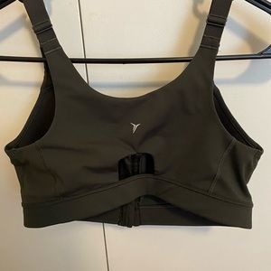 Old Navy Zip Up Sports Bra